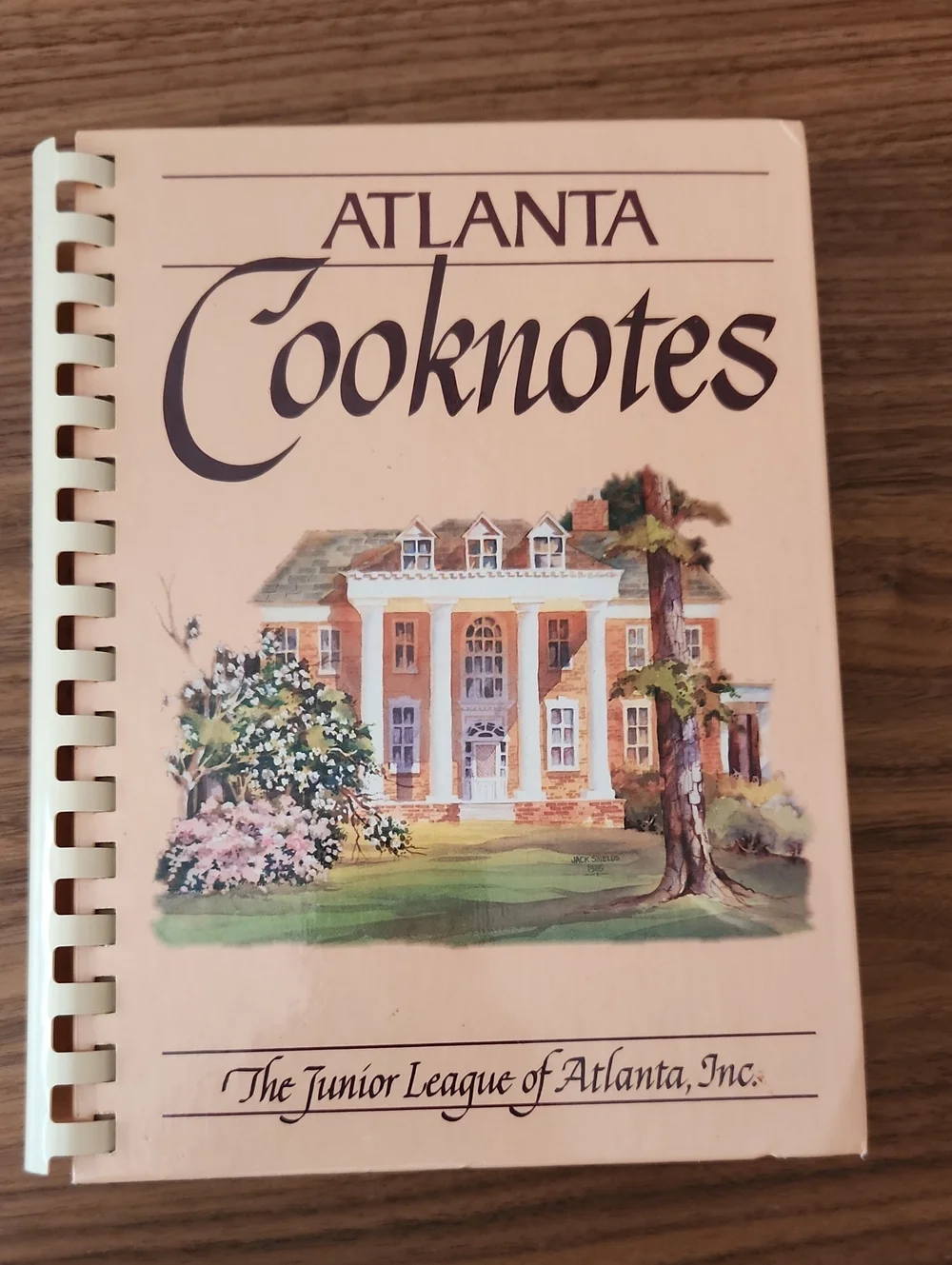 1993 Atlanta Cooknotes Junior League Vintage Southern Cookbook Georgia